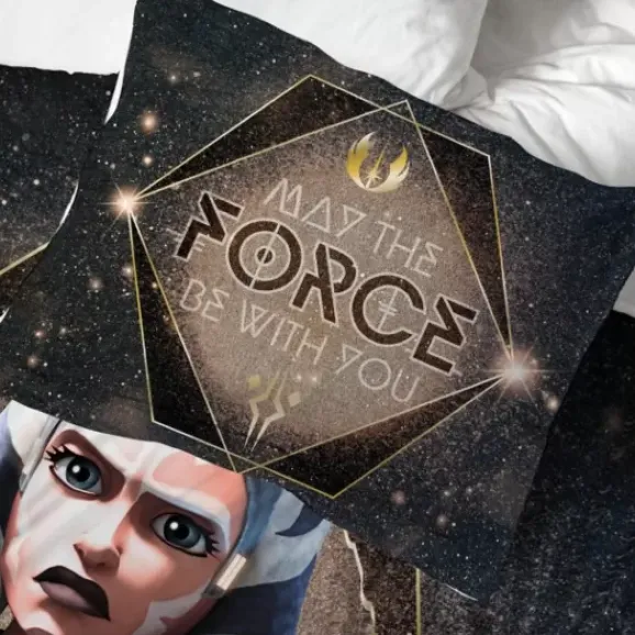 Ahsoka Tano Comforter And Sham Set – Twin / Full / Queen – Star Wars: The Clone Wars