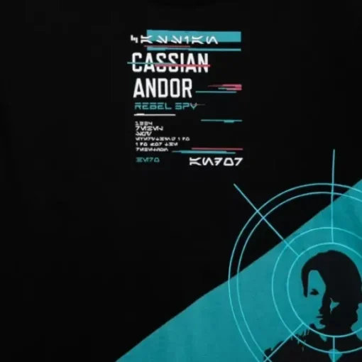 Cassian Andor T-Shirt For Adults – Star Wars: Andor
