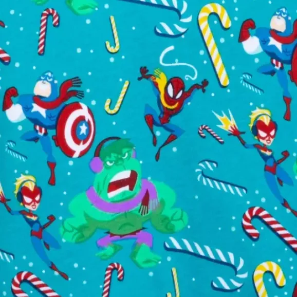 Marvel Christmas Stretchie Sleeper For Baby