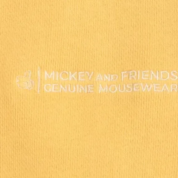 Mickey Mouse Genuine Mousewear Pullover Hoodie For Adults – Gold