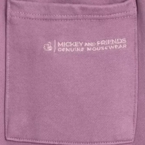 Mickey Mouse Genuine Mousewear Sweatpants For Adults – Plum
