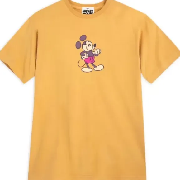 Mickey Mouse Genuine Mousewear T-Shirt For Adults – Gold