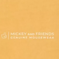 Mickey Mouse Genuine Mousewear T-Shirt For Adults – Gold