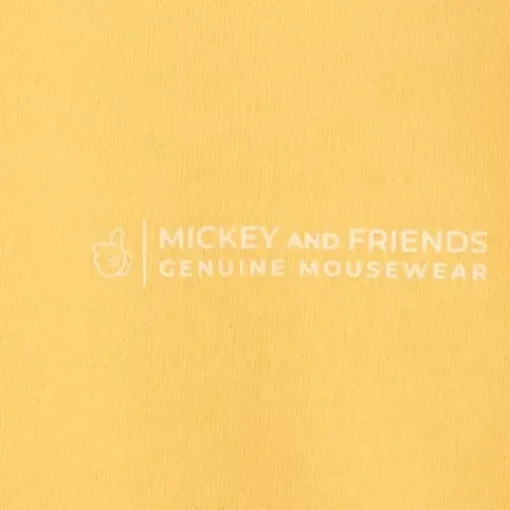 Mickey Mouse Genuine Mousewear Pullover Sweatshirt For Women – Gold