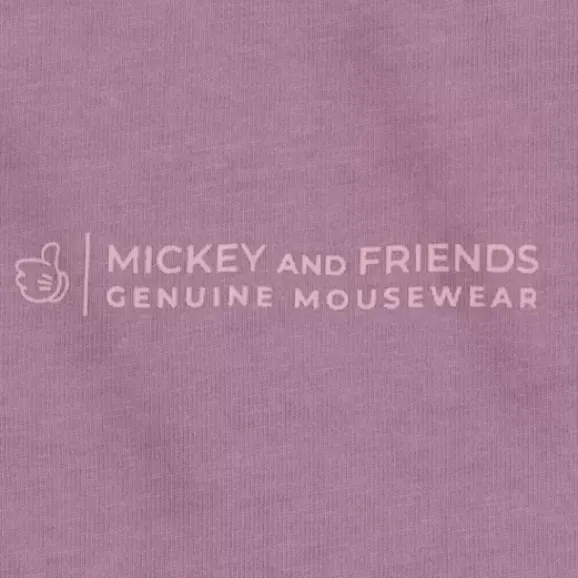 Mickey Mouse Genuine Mousewear T-Shirt For Adults – Plum