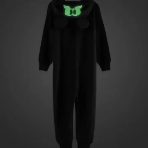 Mickey Mouse Glow-In-The-Dark Skeleton Costume For Kids