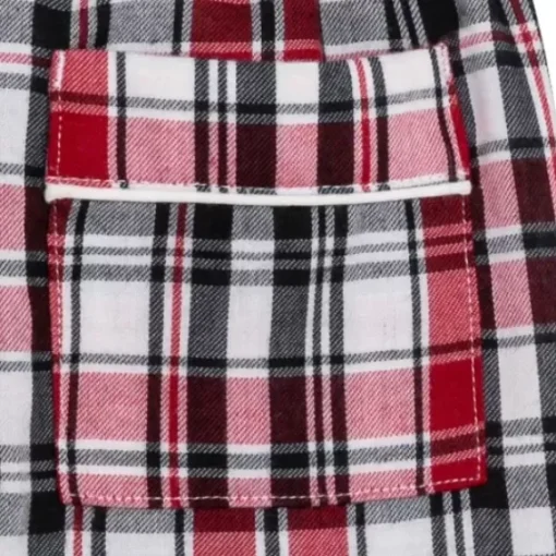 Mickey Mouse Holiday Plaid Sleep Set For Kids