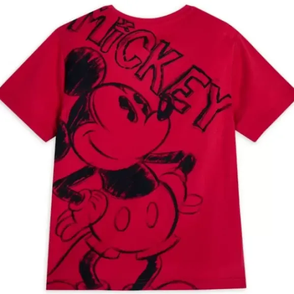 Mickey Mouse Sketch T-Shirt For Kids