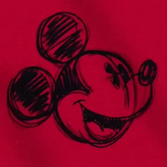 Mickey Mouse Sketch T-Shirt For Kids