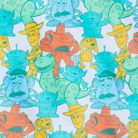 Toy Story Land Allover Ringer T-Shirt For Kids