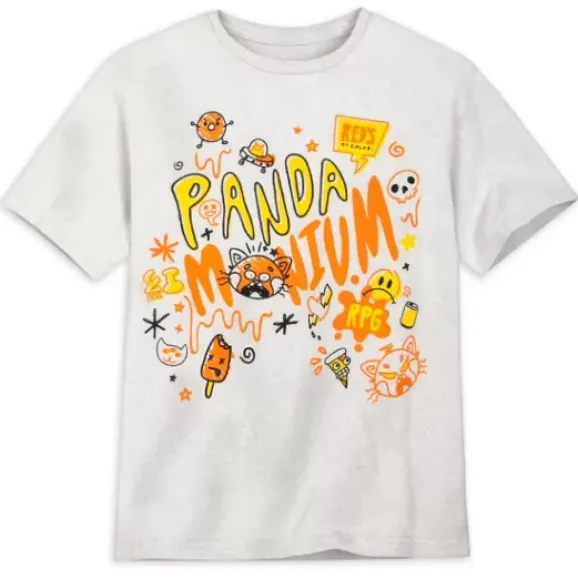 Turning Red Mineral Wash T-Shirt For Kids