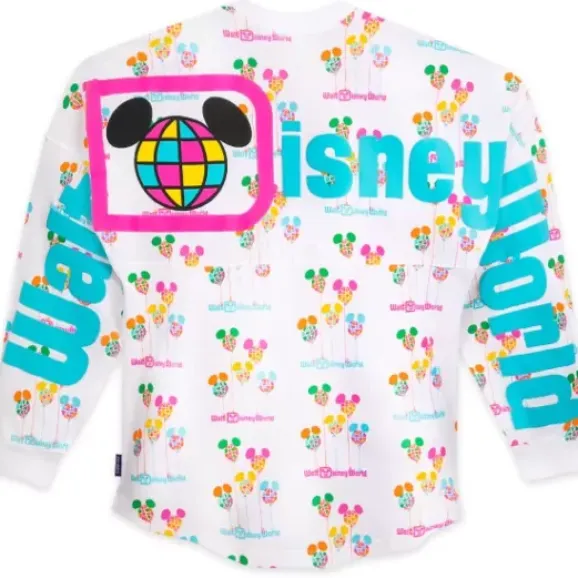 Mickey Mouse Balloons Spirit Jersey For Adults – Walt World 50Th Anniversary