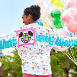 Mickey Mouse Balloons Spirit Jersey For Adults – Walt World 50Th Anniversary